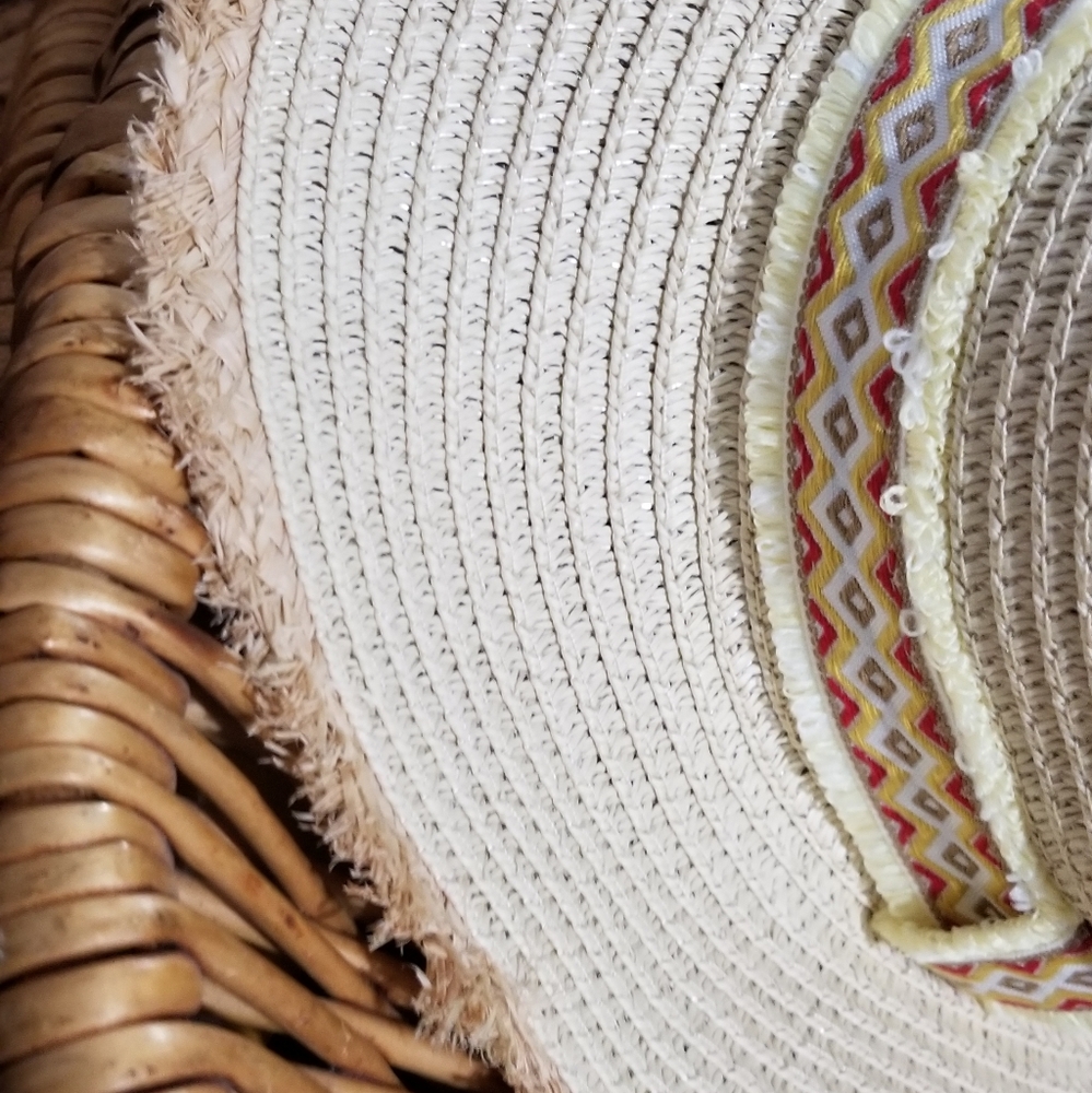 HIT THE ROAD STRAW FEDORA HAT - Picture 8 of 11